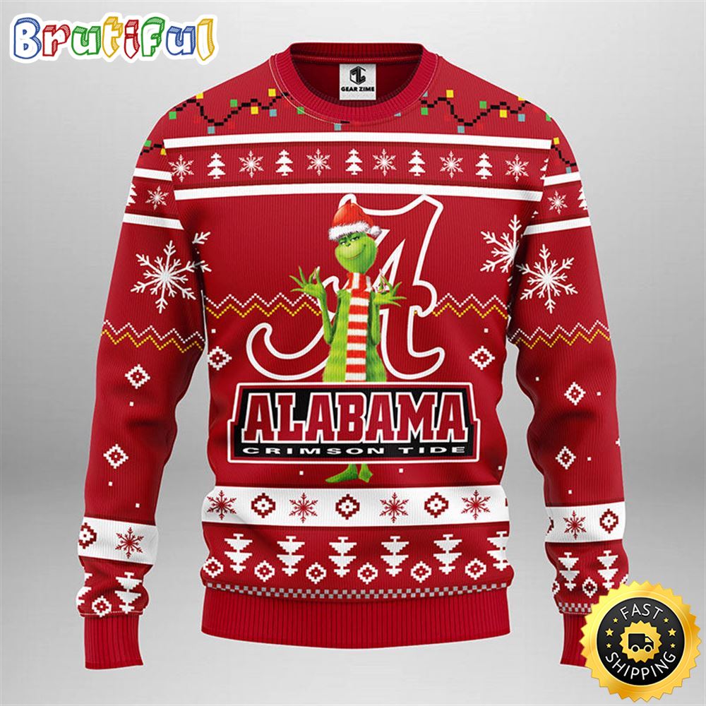 Sportswearmerch Alabama Crimson Tide NCAA Christmas Sweater For Fan