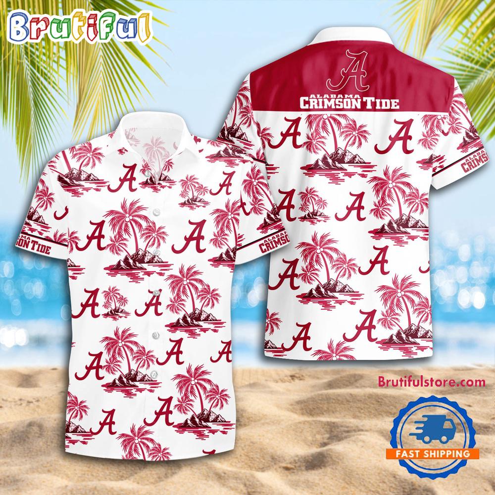 Sportswearmerch Alabama Crimson Tide NCAA Summer Personalized Hawaiian Shirt For Fan