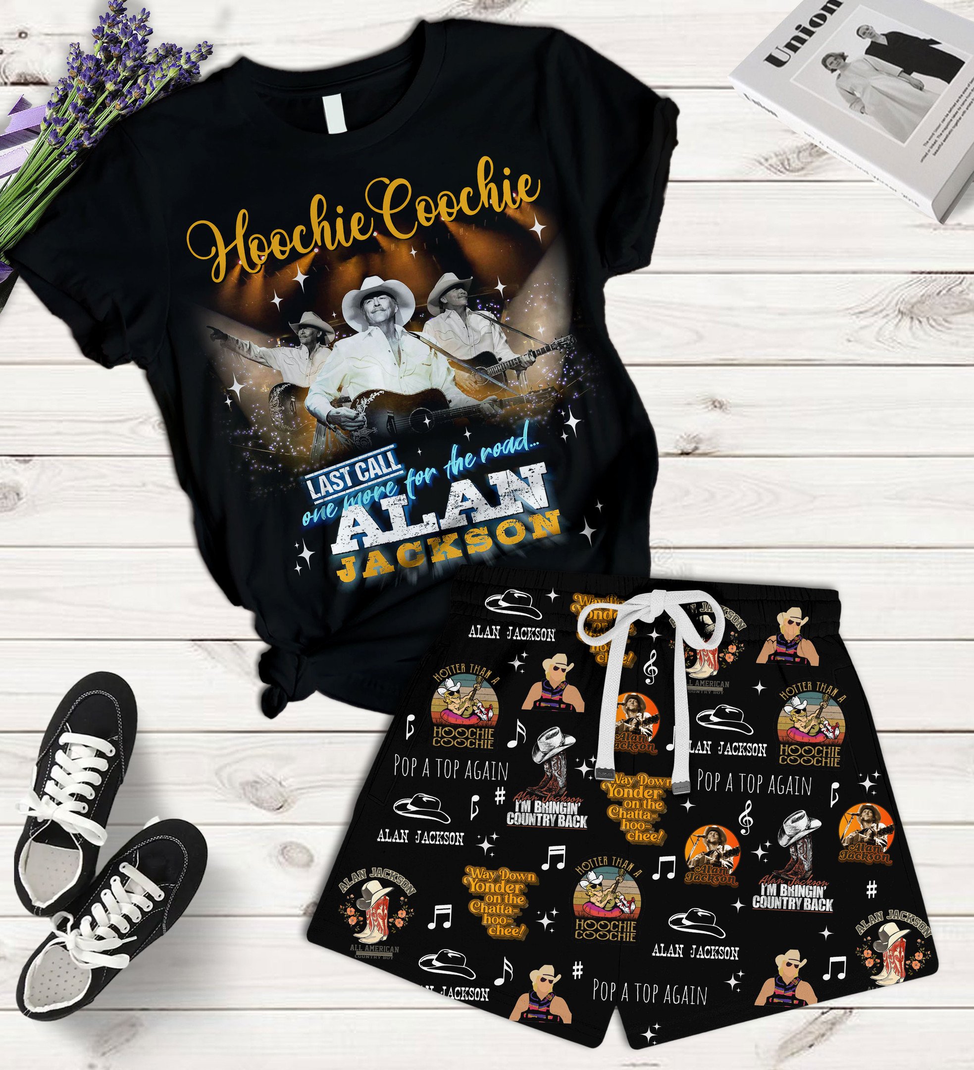 Sportswearmerch Alan Jackson Short Pajamas Set Gifts For Fans