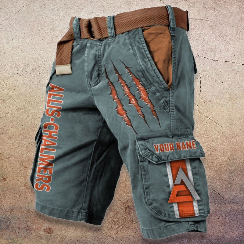 Sportswearmerch Allis Chalmers Tractor Denim Short For Fan