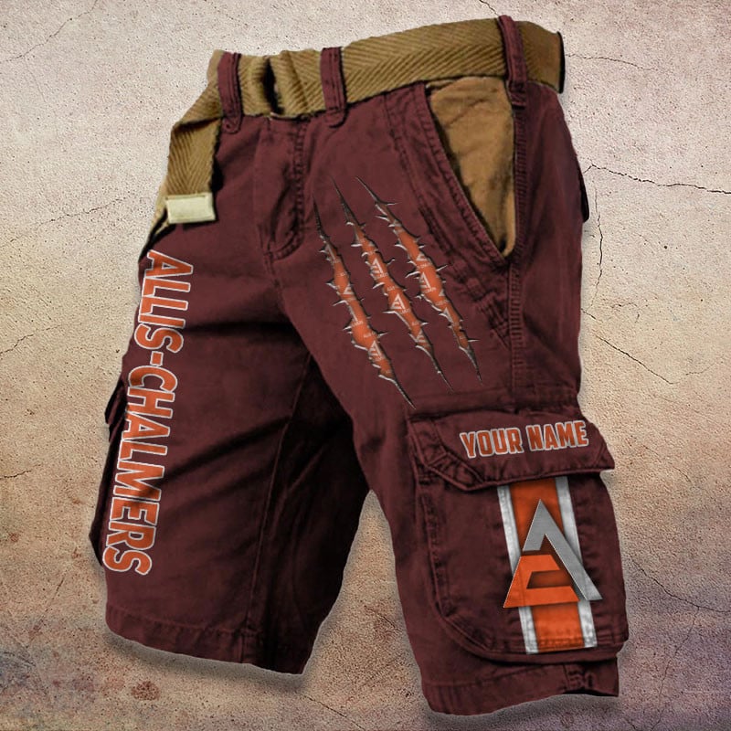 Sportswearmerch Allis Chalmers Tractor Denim Short For Fan