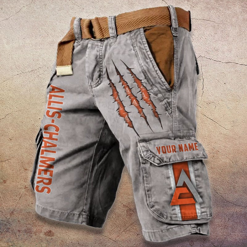 Sportswearmerch Allis Chalmers Tractor Denim Short For Fan