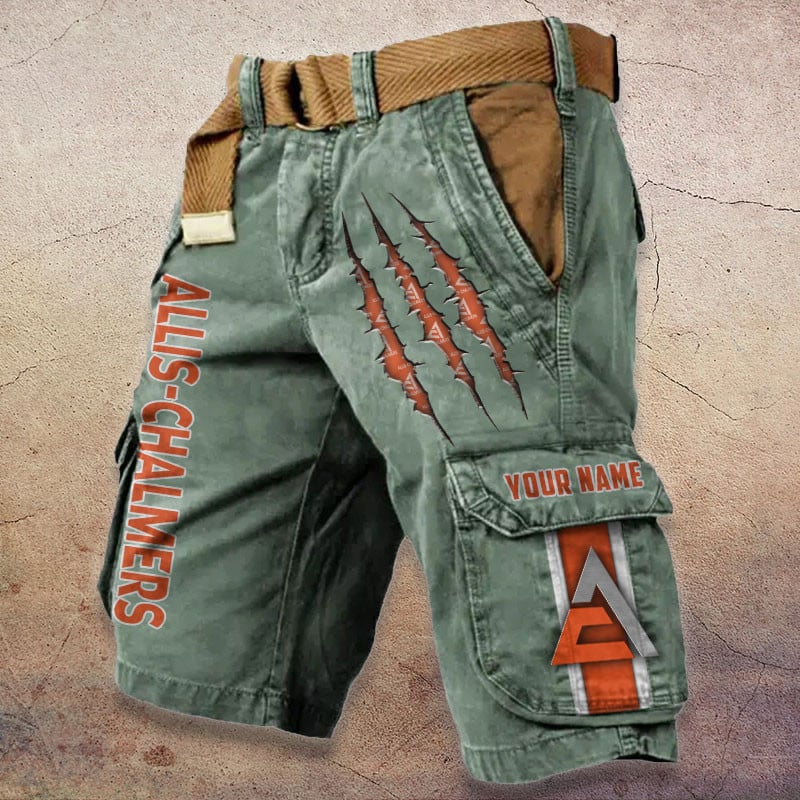 Sportswearmerch Allis Chalmers Tractor Denim Short For Fan