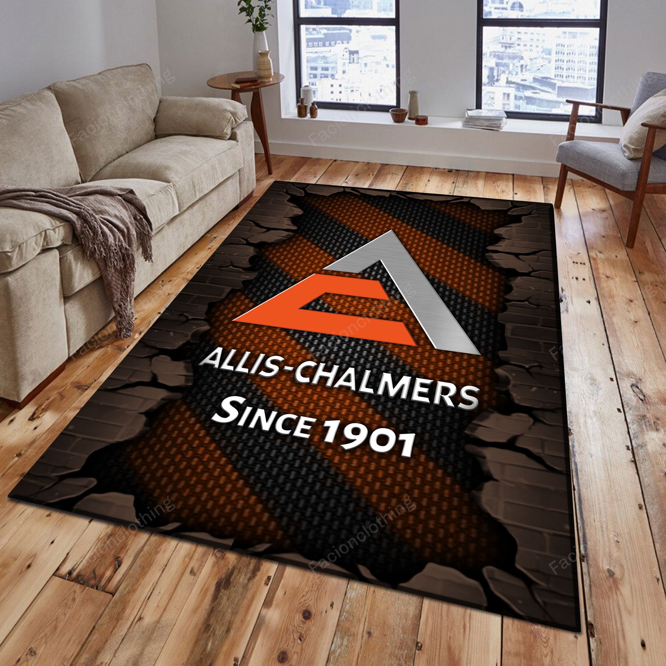 Sportswearmerch Allis Chalmers Tractor Personalized Rug For Fan