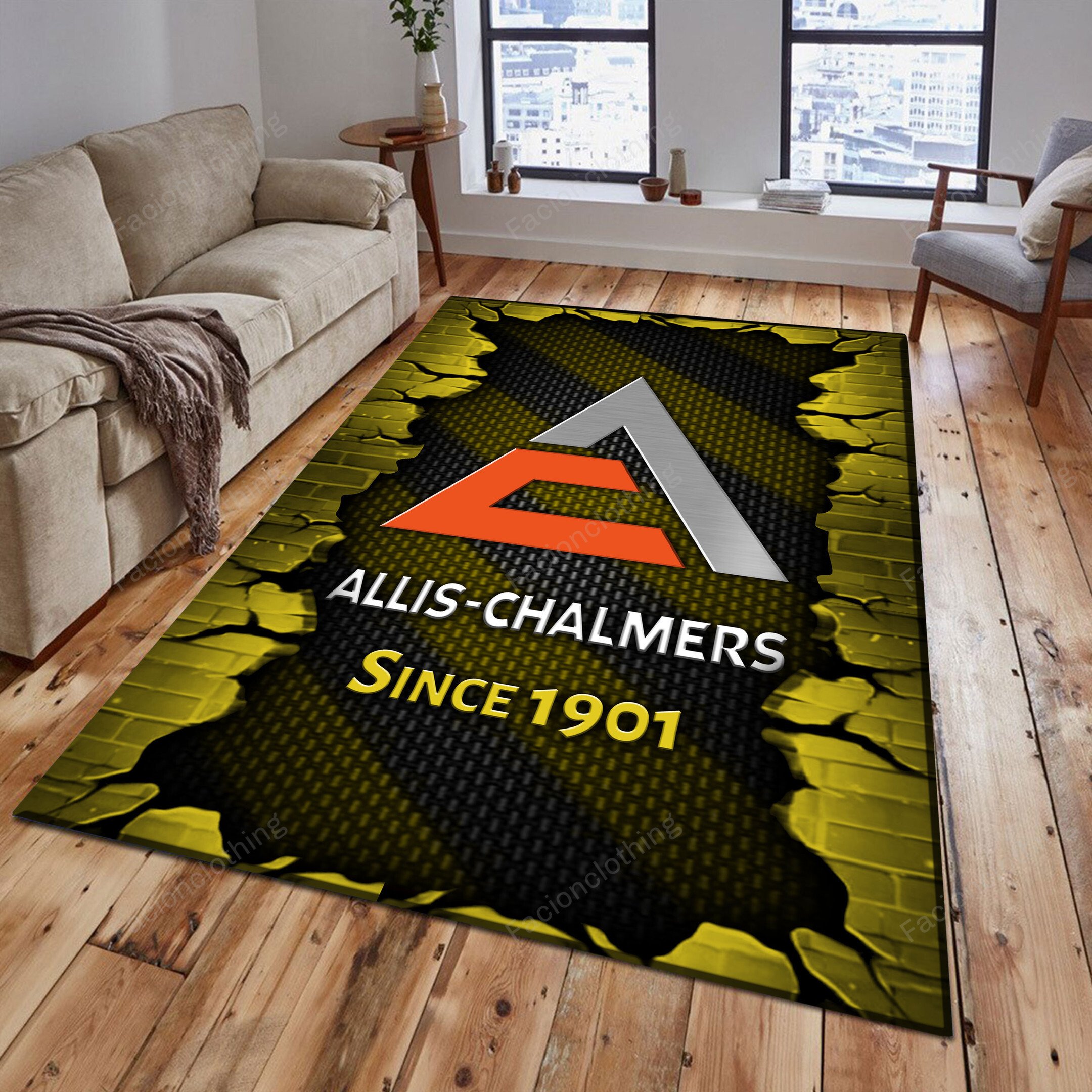 Sportswearmerch Allis Chalmers Tractor Personalized Rug For Fan