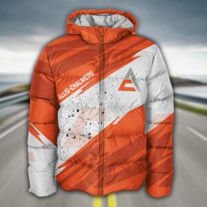 Sportswearmerch Allis Chalmers Tractor Puffer Jacket For Fan