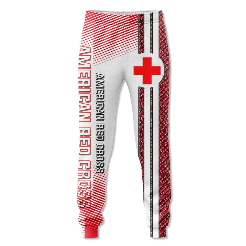 Sportswearmerch American Red Cross Personalized Fashion Long Pant For Fan