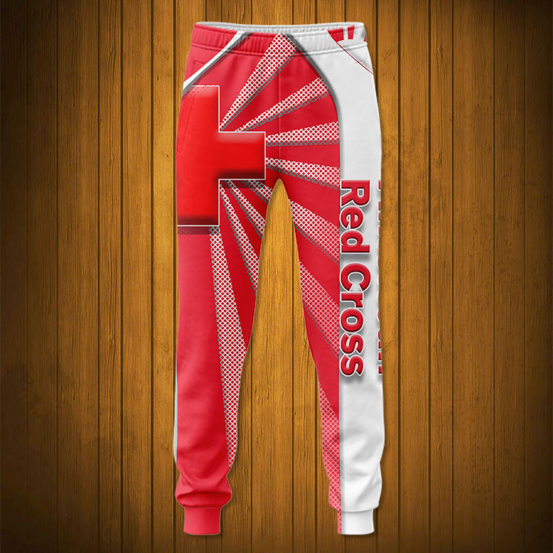 Sportswearmerch American Red Cross Personalized Fashion Long Pant For Fan