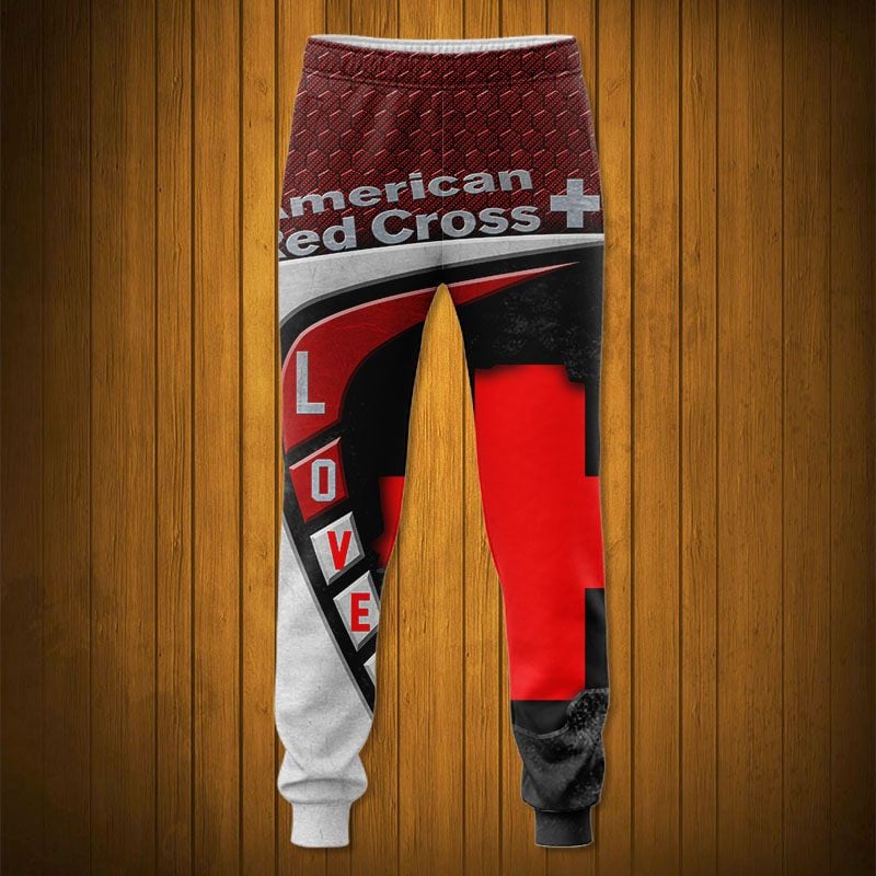 Sportswearmerch American Red Cross Personalized Fashion Long Pant For Fan
