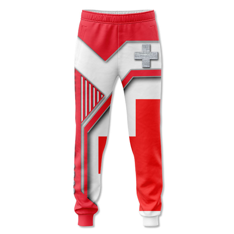 Sportswearmerch American Red Cross Personalized Fashion Long Pant For Fan