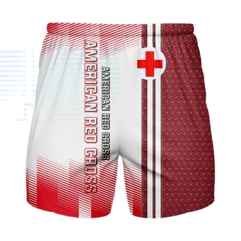 Sportswearmerch American Red Cross Personalized Fashion Short Pant For Fan