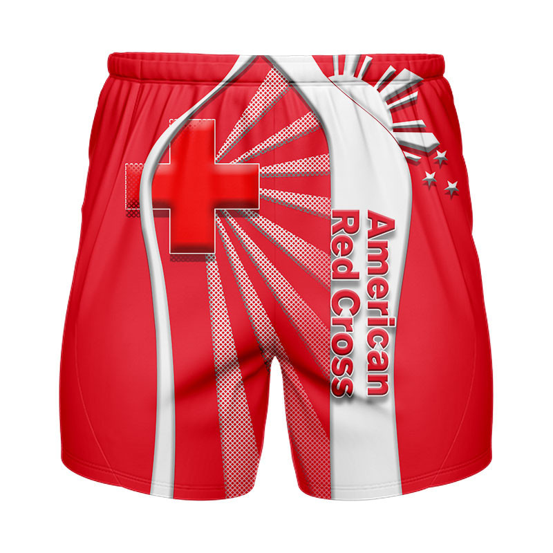 Sportswearmerch American Red Cross Personalized Fashion Short Pant For Fan