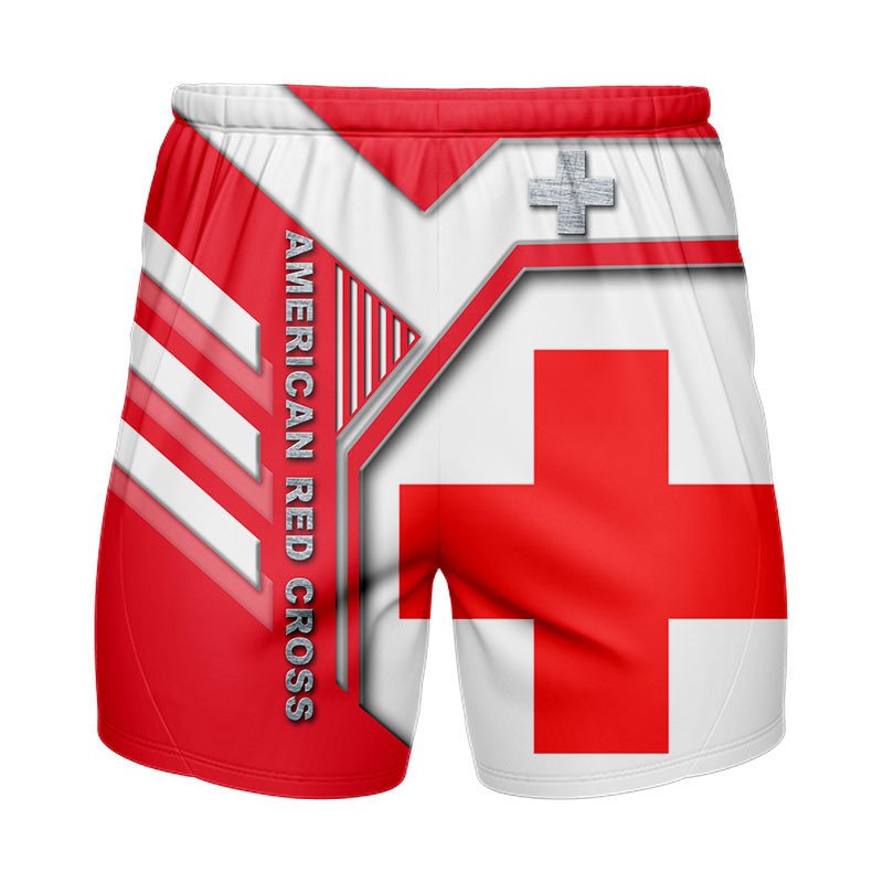 Sportswearmerch American Red Cross Personalized Fashion Short Pant For Fan
