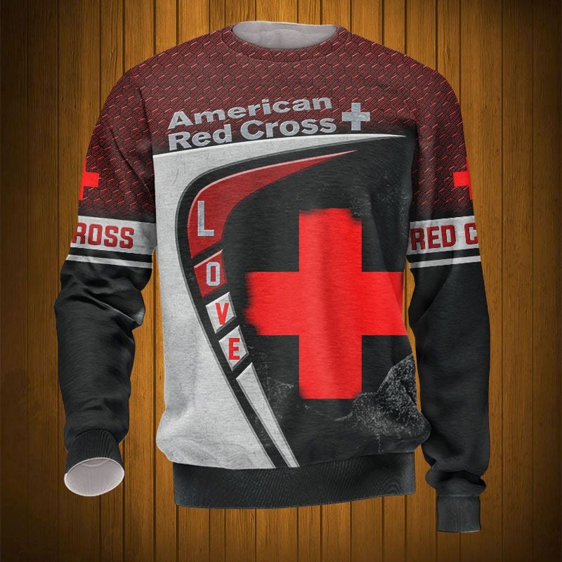 Sportswearmerch American Red Cross Personalized Fashion Sweater For Fan