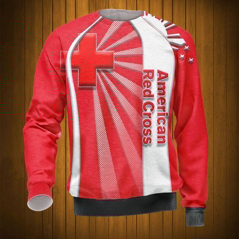 Sportswearmerch American Red Cross Personalized Fashion Sweater For Fan
