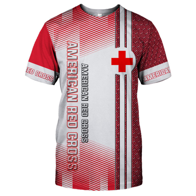 Sportswearmerch American Red Cross Personalized Fashion T-shirt For Fan