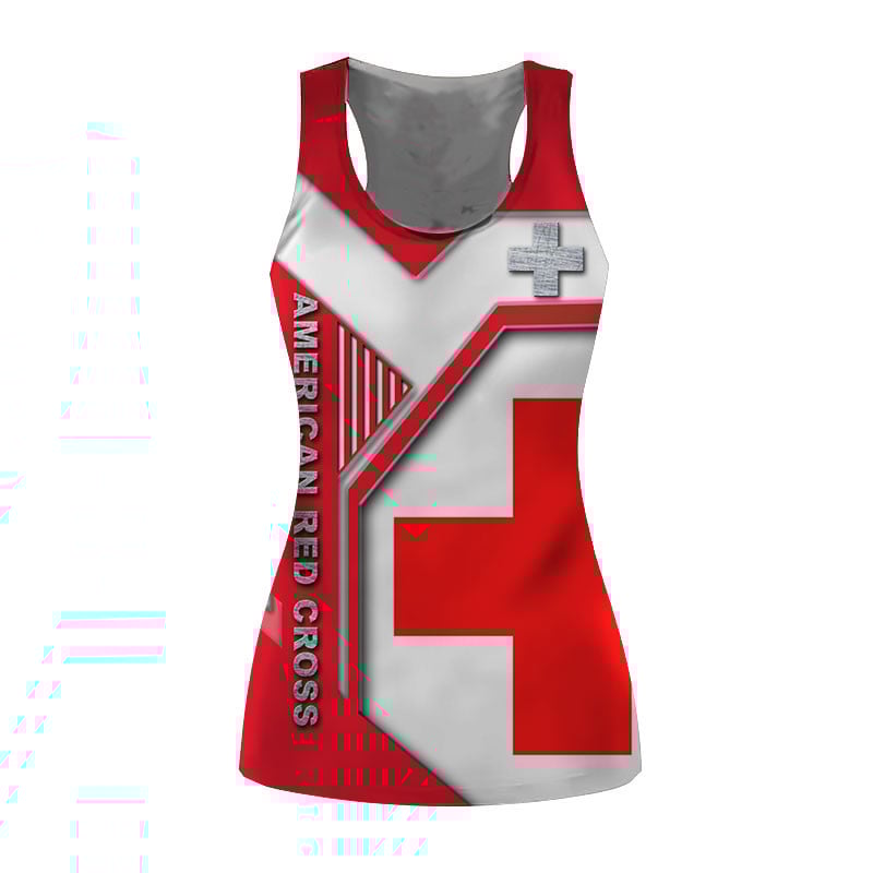 Sportswearmerch American Red Cross Personalized Fashion Women Tanktop For Fan
