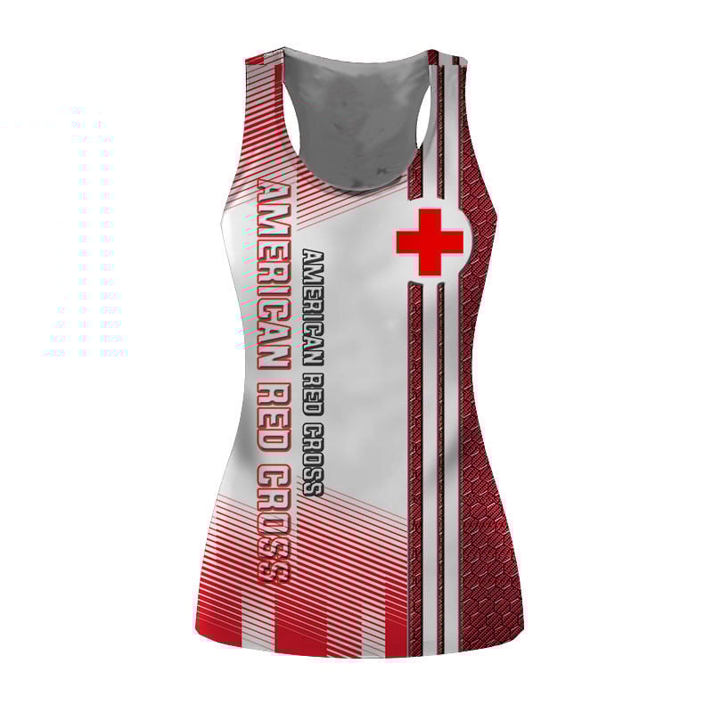 Sportswearmerch American Red Cross Personalized Fashion Women Tanktop For Fan