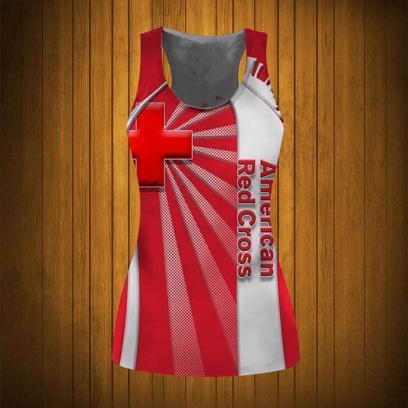 Sportswearmerch American Red Cross Personalized Fashion Women Tanktop For Fan