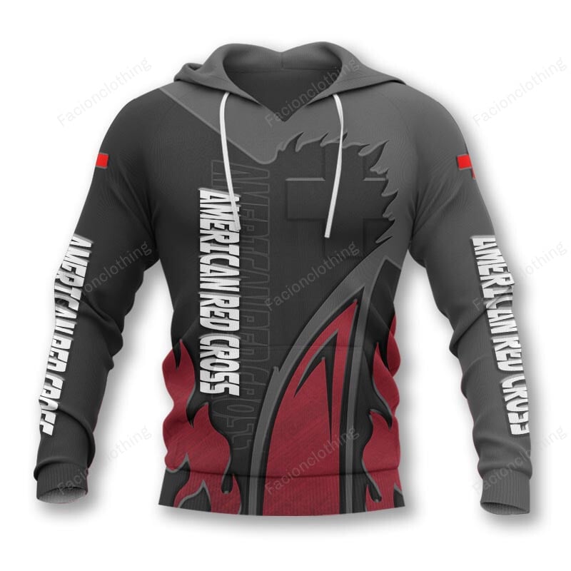 Sportswearmerch American Red Cross Personalized Hoodie For Fan