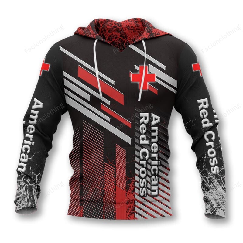 Sportswearmerch American Red Cross Personalized Hoodie For Fan