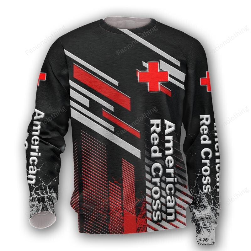 Sportswearmerch American Red Cross Personalized Sweater For Fan