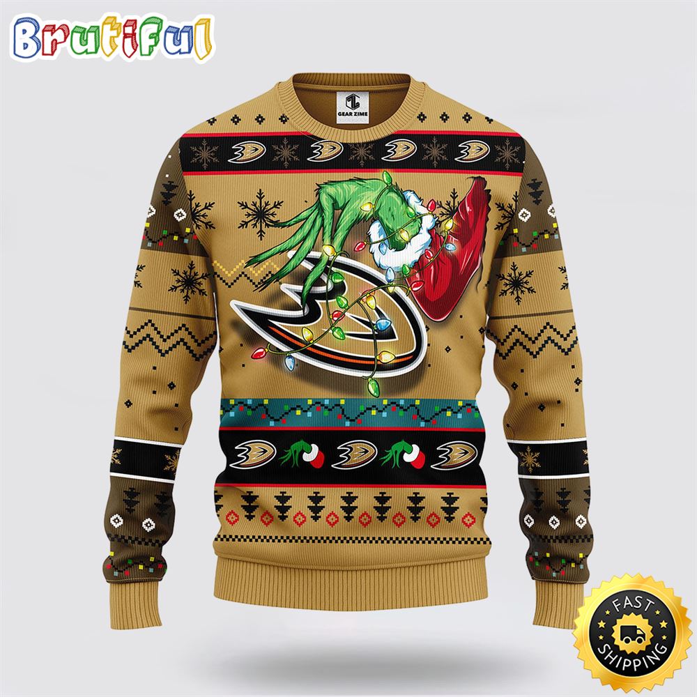 Sportswearmerch Anaheim Ducks NHL Christmas Sweater For Fan