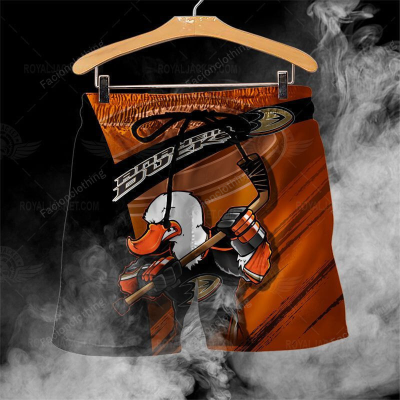 Sportswearmerch Anaheim Ducks NHL Personalized Short Pant For Fan