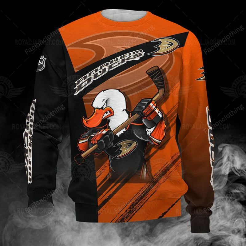 Sportswearmerch Anaheim Ducks NHL Personalized Sweater For Fan