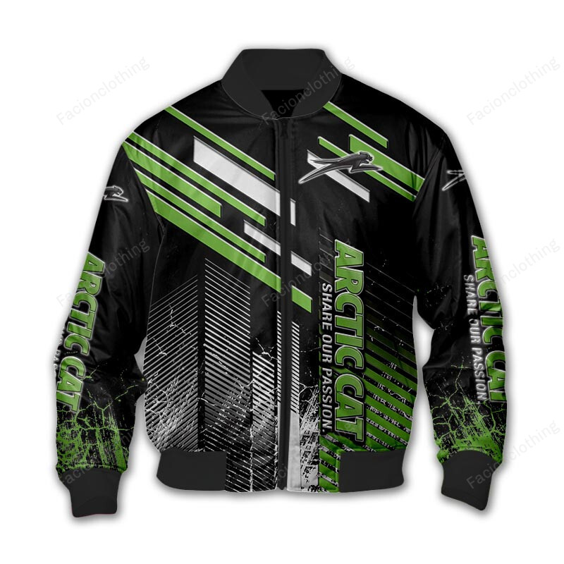Sportswearmerch Arctic Cat Sport Personalized Bomber Jacket For Fan