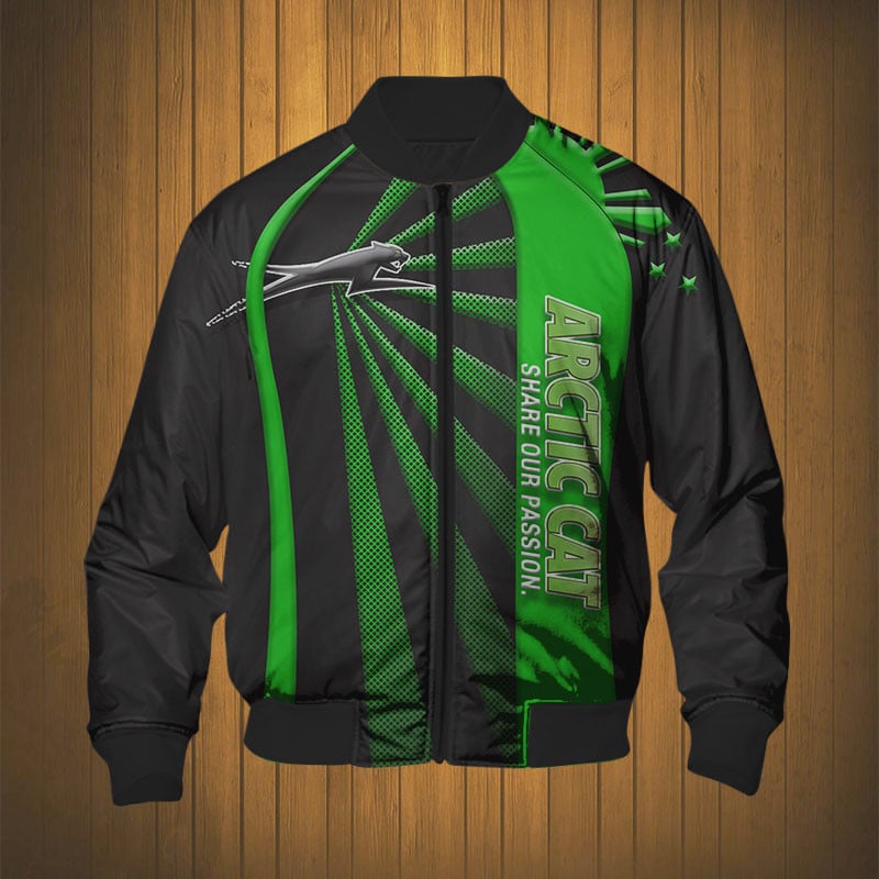 Sportswearmerch Arctic Cat Sport Personalized Fashion Bomber Jacket For Fan