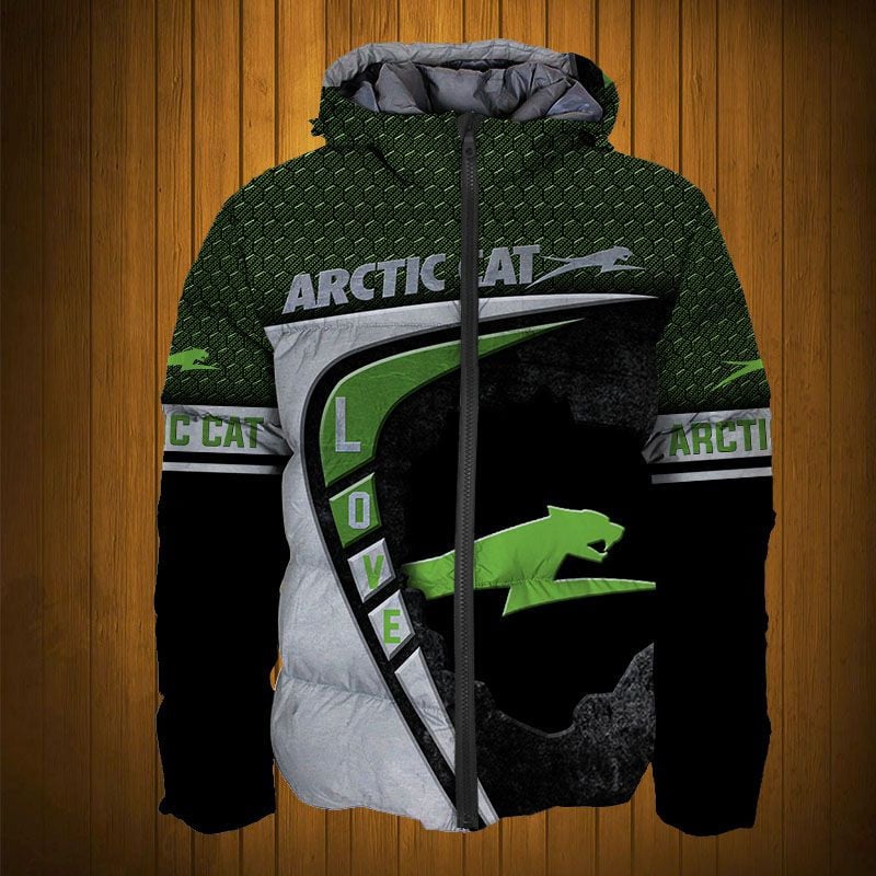 Sportswearmerch Arctic Cat Sport Personalized Fashion Puffer Jacket For Fan