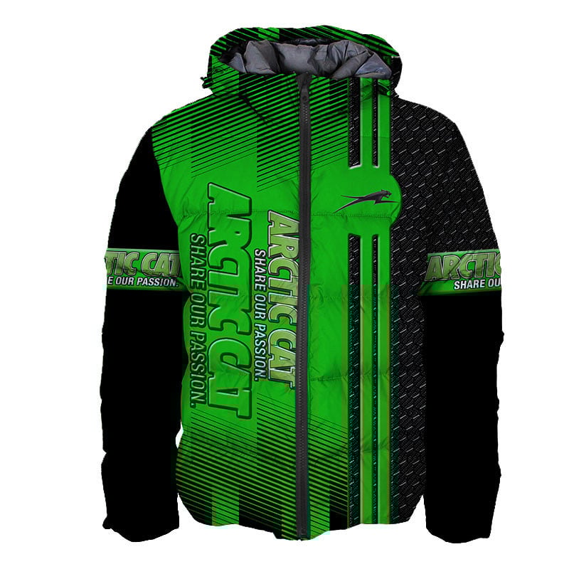 Sportswearmerch Arctic Cat Sport Personalized Fashion Puffer Jacket For Fan