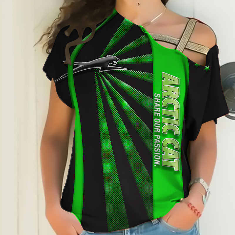 Sportswearmerch Arctic Cat Sport Personalized Fashion Strapless Short Sleeve For Fan