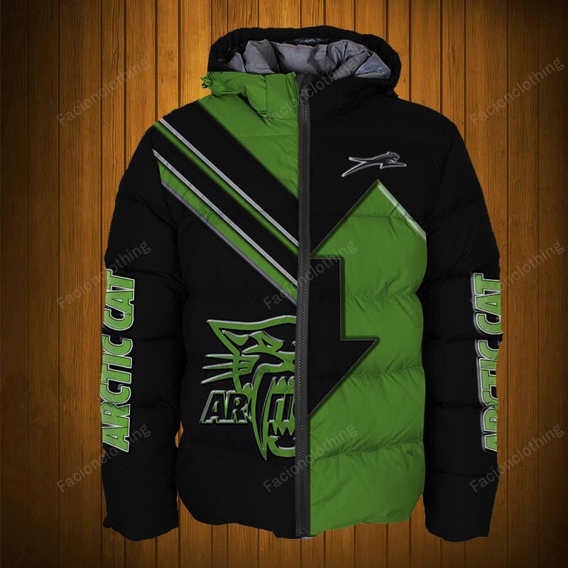 Sportswearmerch Arctic Cat Sport Personalized Puffer Jacket For Fan