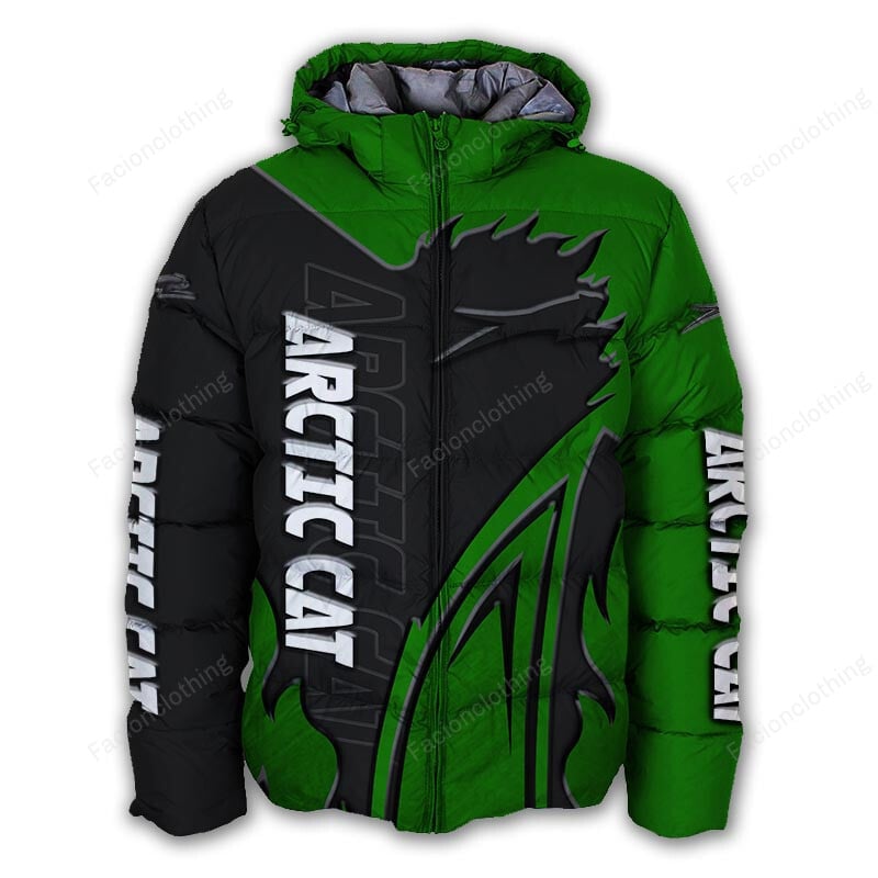 Sportswearmerch Arctic Cat Sport Personalized Puffer Jacket For Fan