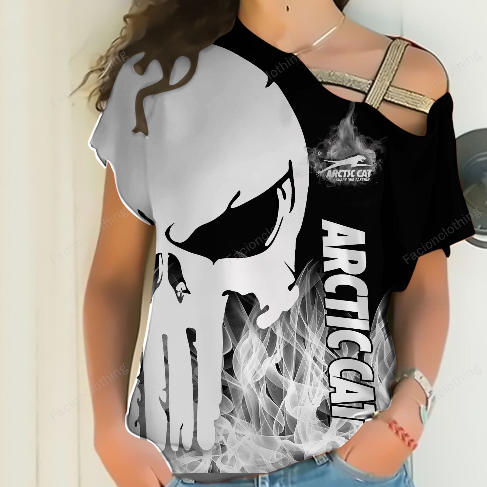 Sportswearmerch Arctic Cat Sport Personalized Strapless Short Sleeve For Fan