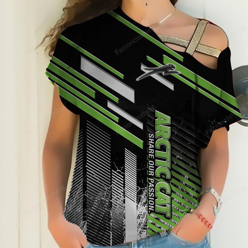 Sportswearmerch Arctic Cat Sport Personalized Women Shirt For Fan