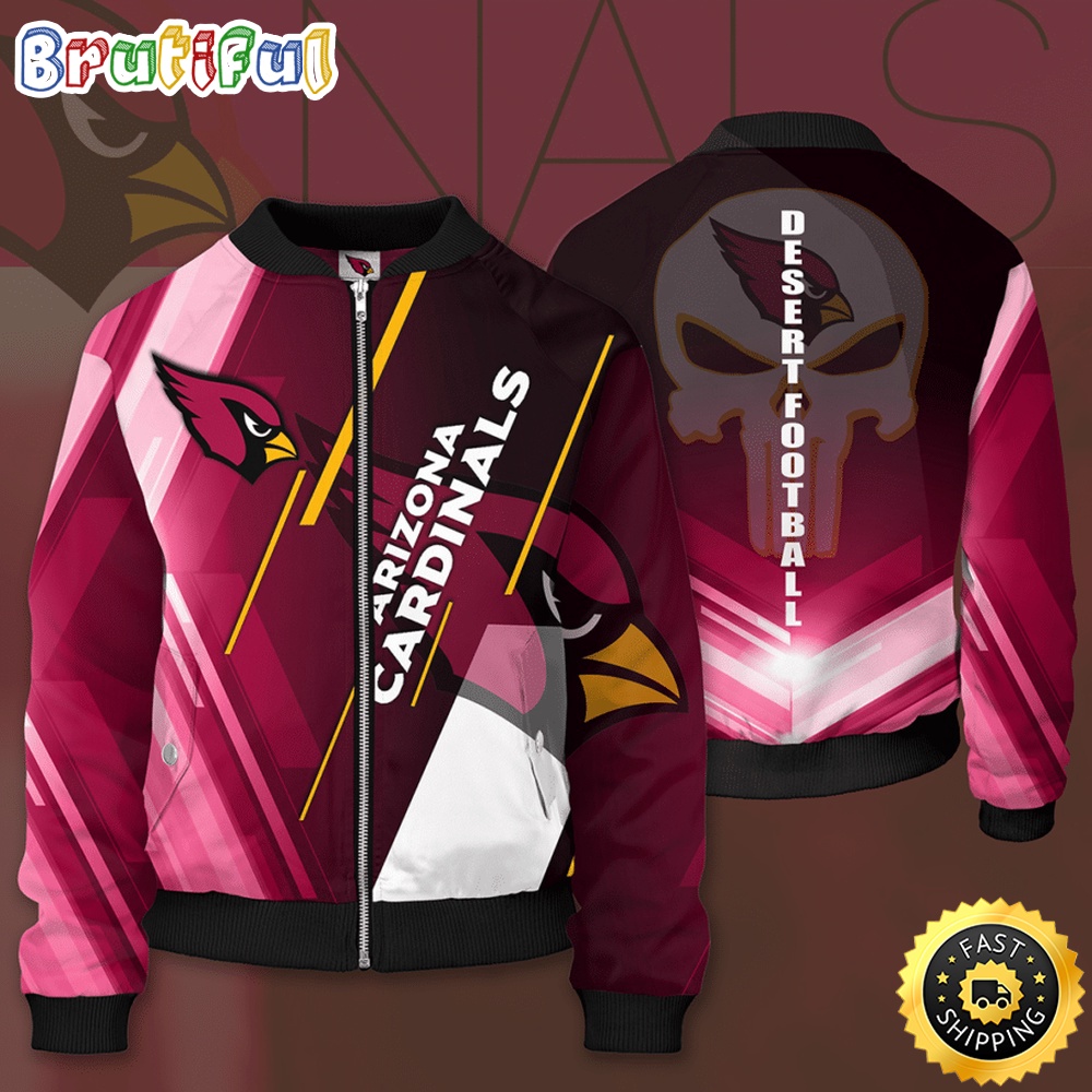 Sportswearmerch Arizona Cardinals NFL Bomber Jacket For Fan