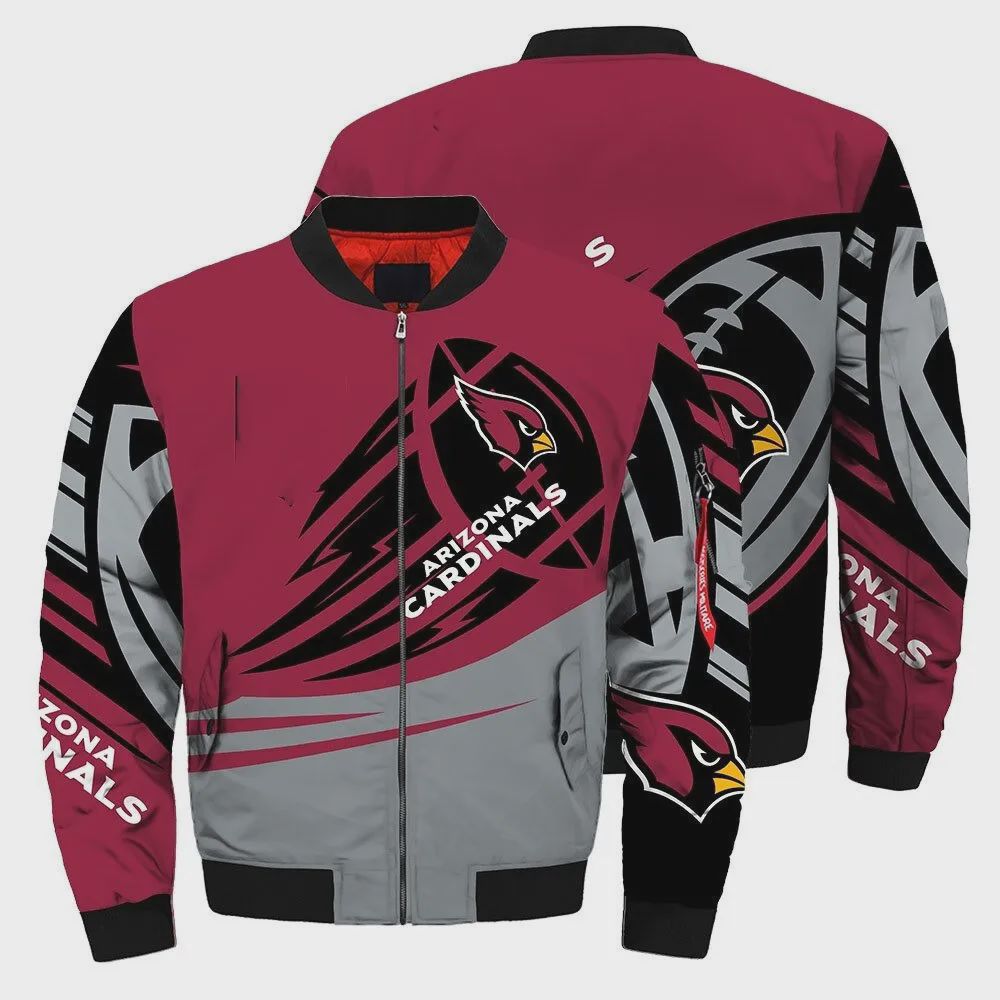 Sportswearmerch Arizona Cardinals NFL Bomber Jacket For Fan