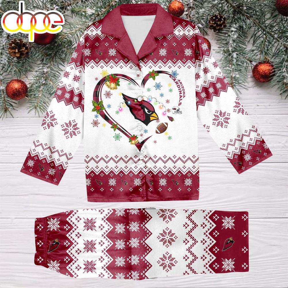 Sportswearmerch Arizona Cardinals NFL Christmas Personalized Pajamas For Fan