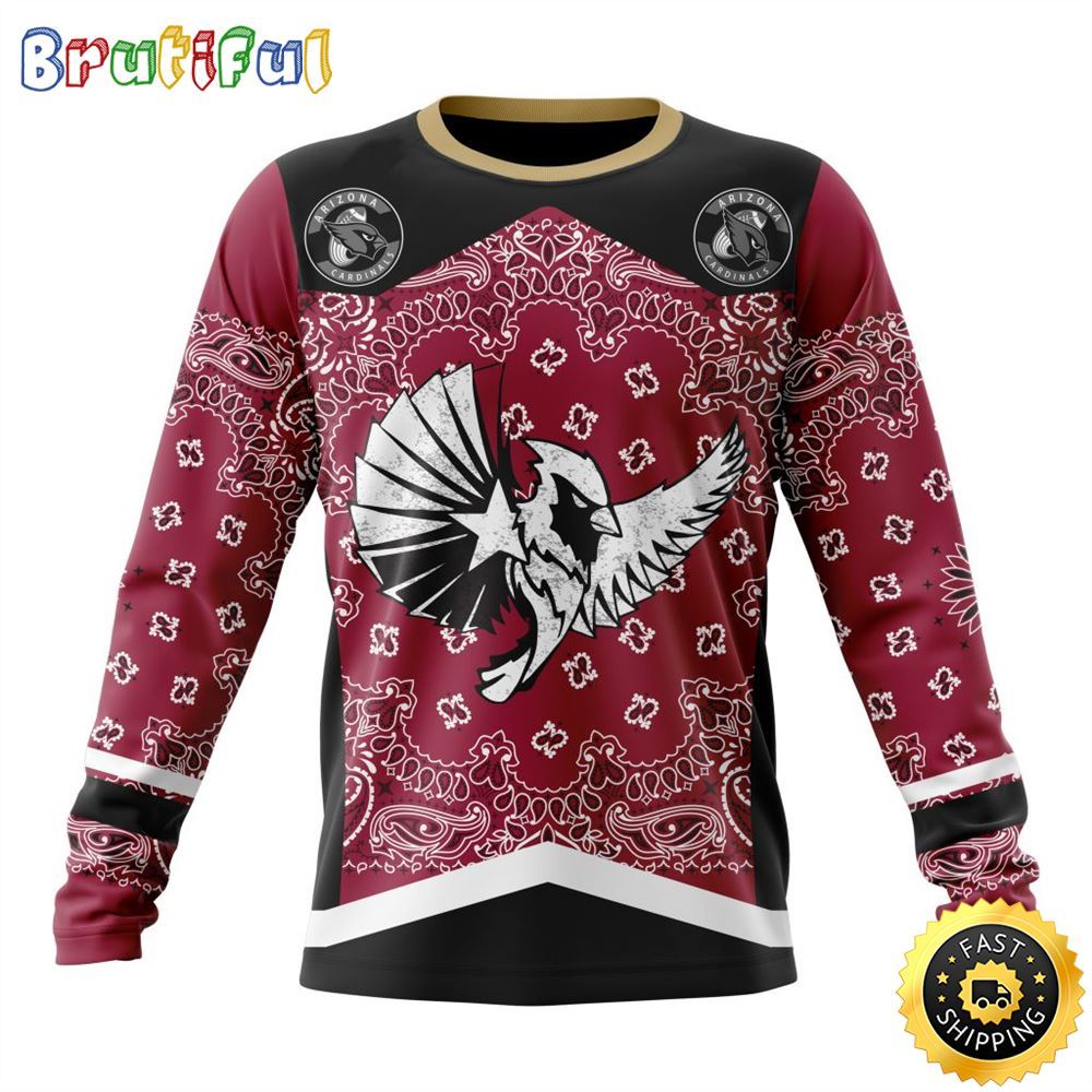 Sportswearmerch Arizona Cardinals NFL Crewneck Classic Style Personalized Sweater For Fan