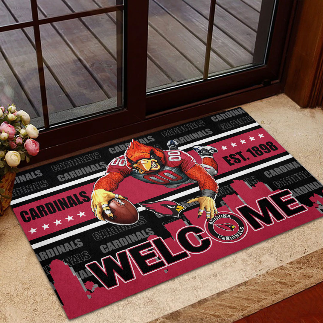 Sportswearmerch Arizona Cardinals NFL Custom Doormat For Fan