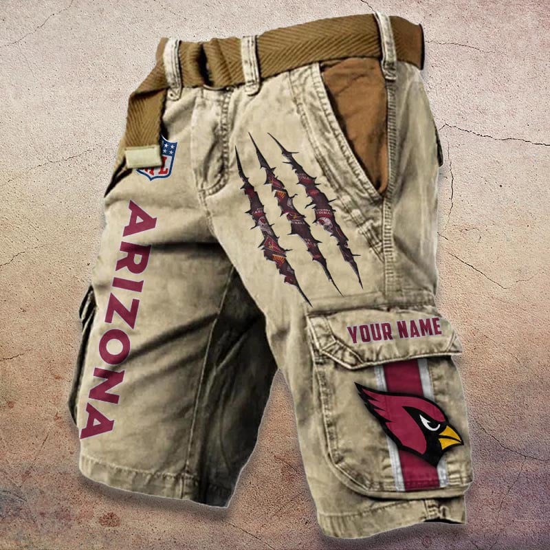 Sportswearmerch Arizona Cardinals NFL Denim Short For Fan