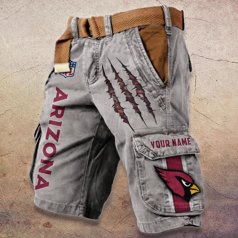 Sportswearmerch Arizona Cardinals NFL Denim Short For Fan