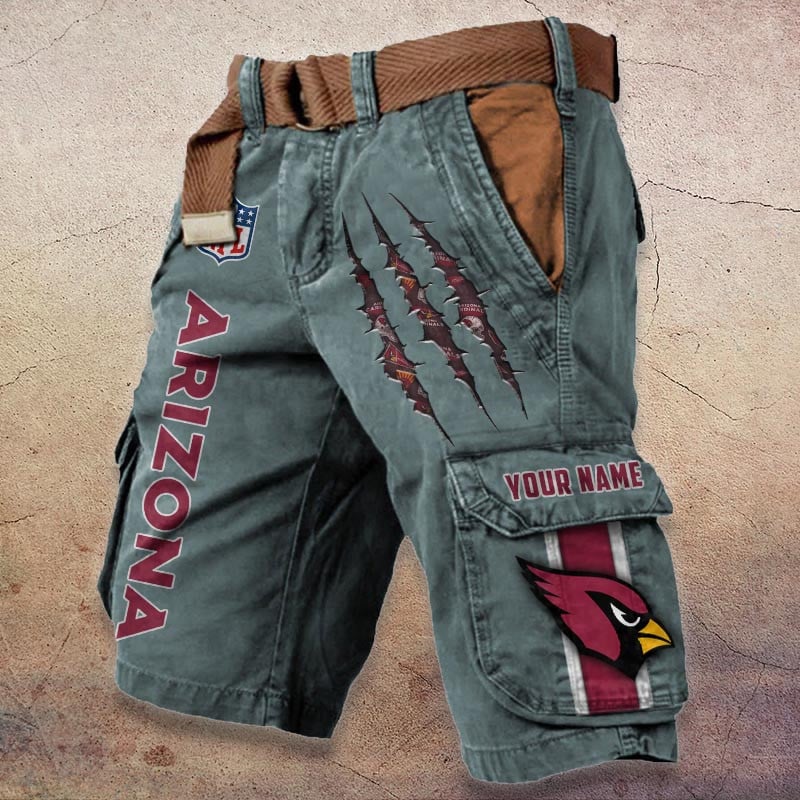 Sportswearmerch Arizona Cardinals NFL Denim Short For Fan