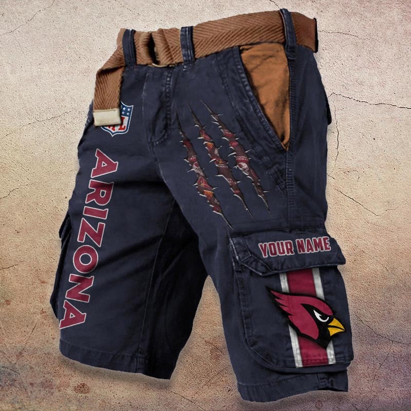 Sportswearmerch Arizona Cardinals NFL Denim Short For Fan