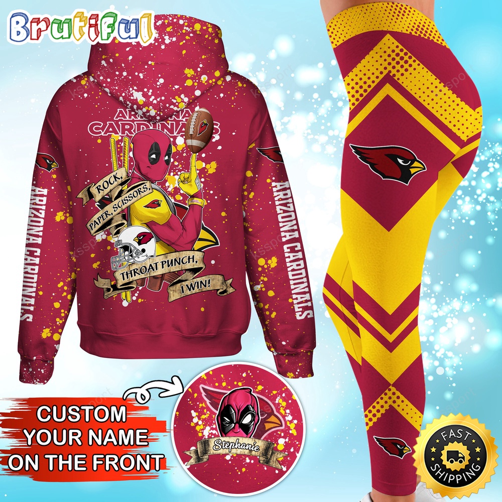 Sportswearmerch Arizona Cardinals NFL Hoodie Leggings For Fan