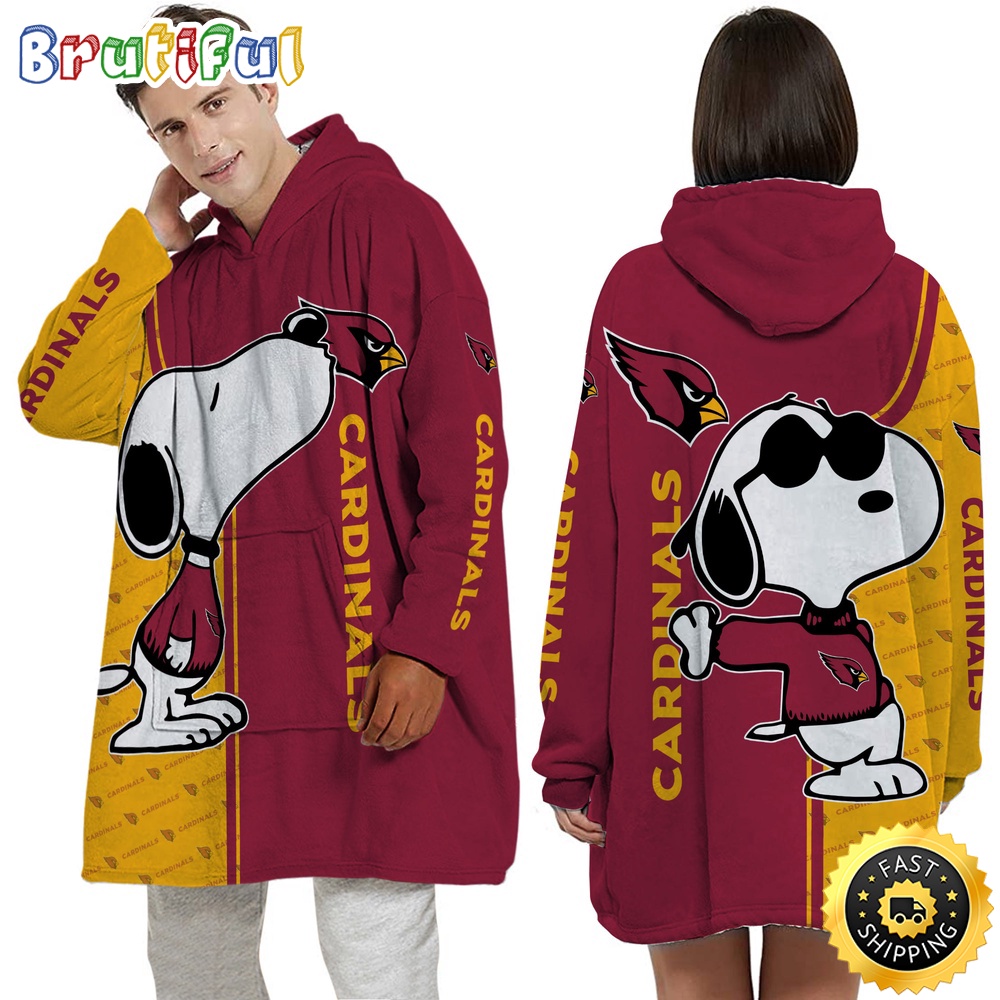 Sportswearmerch Arizona Cardinals NFL Personalized Blaket Hoodie For Fan