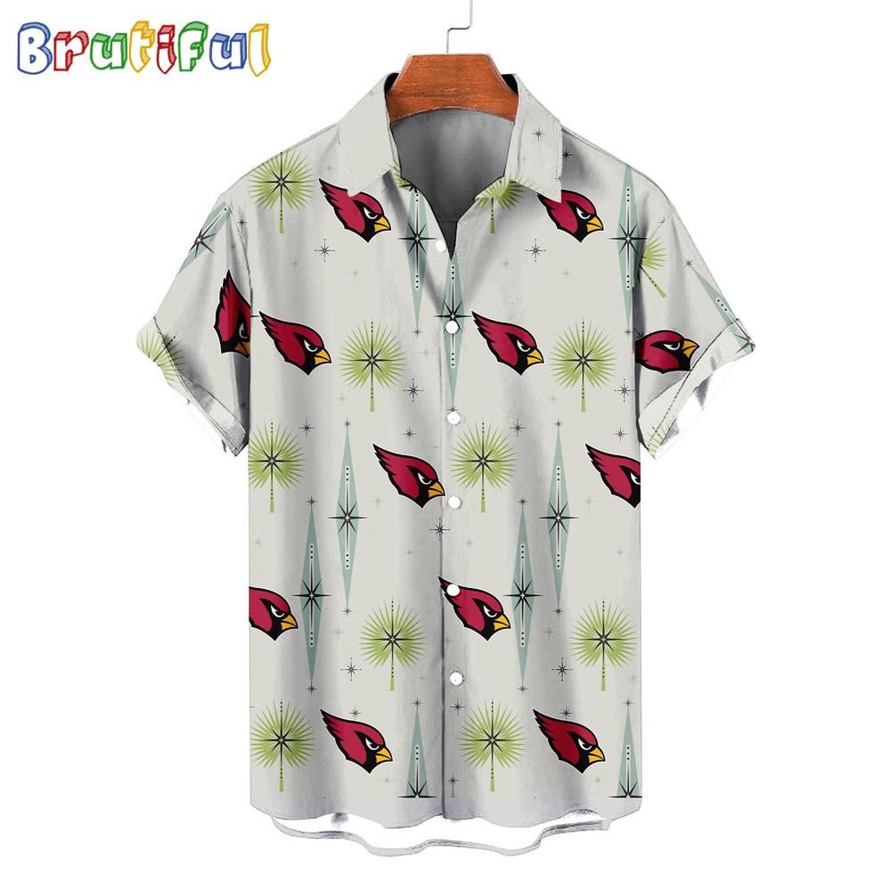 Sportswearmerch Arizona Cardinals NFL Personalized Hawaiian Shirt For Fan
